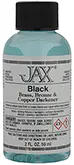 JAX Black Darkener
for Brass, Bronze, or Copper Parts,
2 oz. bottle